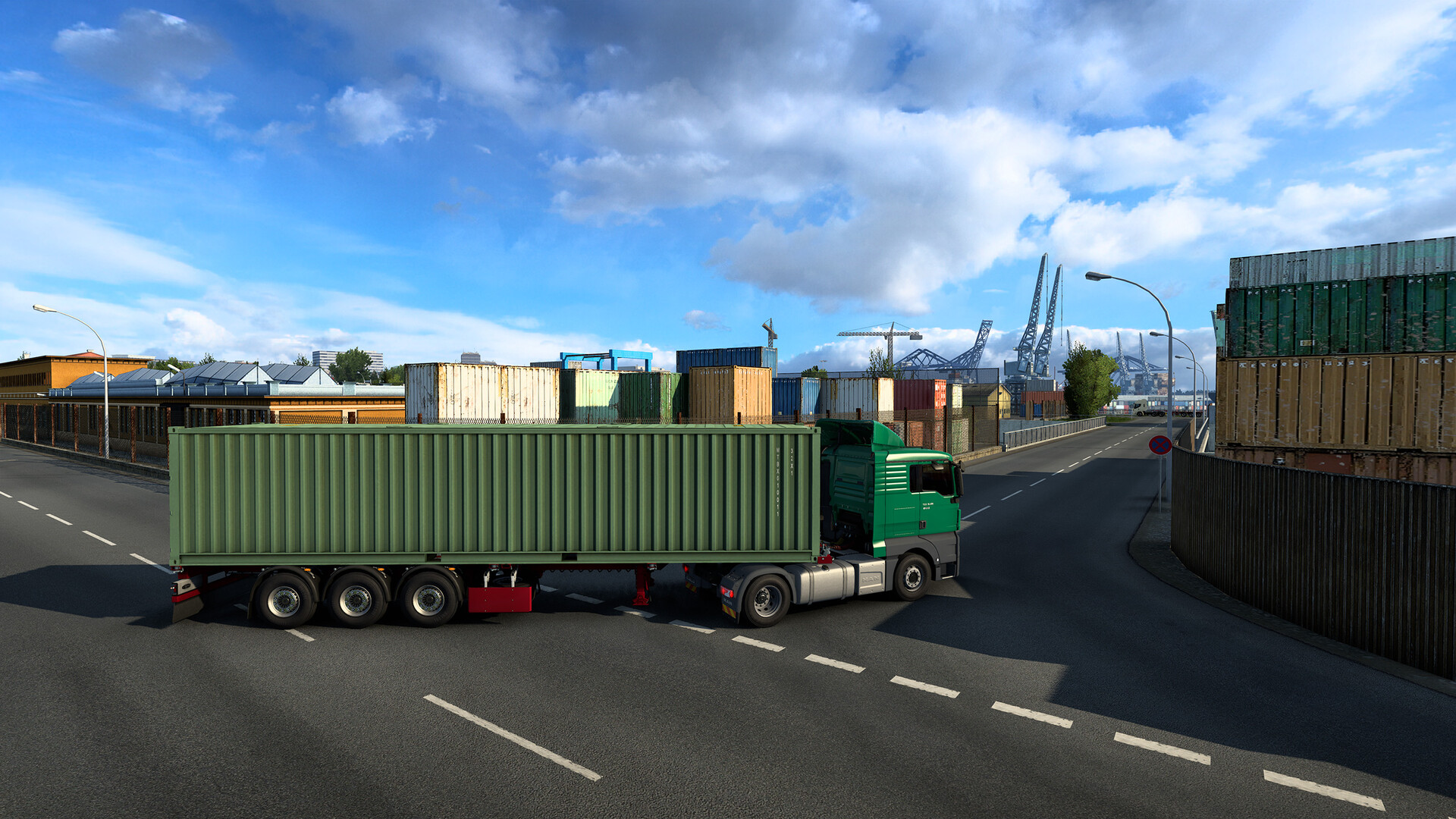欧洲卡车模拟2|v1.55.1.0s|全DLC|官方中文|支持手柄|Euro Truck Simulator 2插图1 【PC游戏】欧洲卡车模拟2 单机+联机 v1.55.1.0S 全DLC 附遨游中国MOD(Euro Truck Simulator 2)免安装中文版【74.3GB】