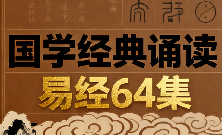 【课程】国学经典诵读 易经64集 mvk  [1.2GB]