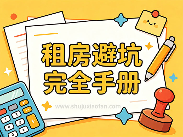 租房避坑完全手册:从找房到签约全流程指南+合同/验房资料包