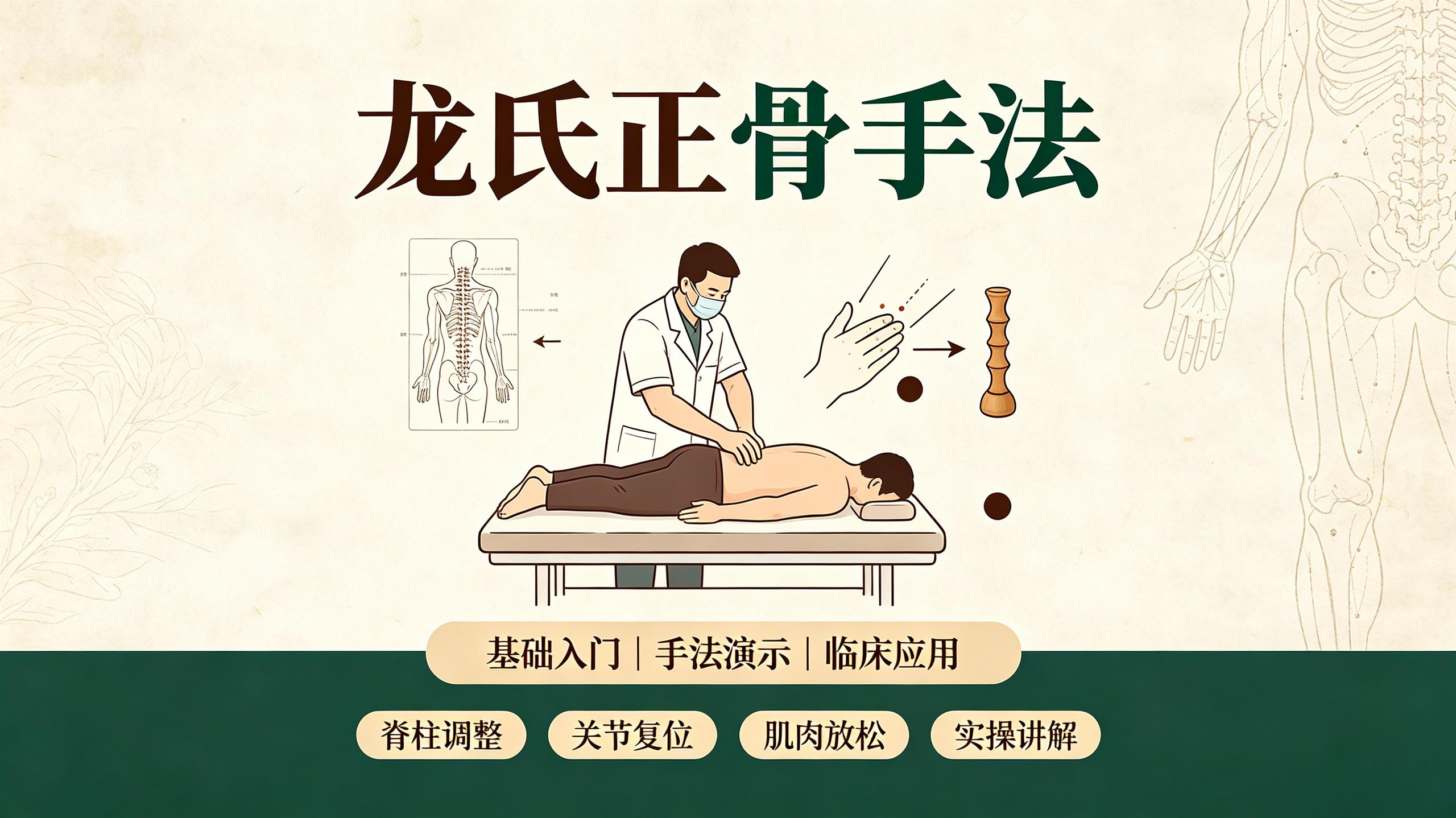 《龙氏正骨手法》|中医正骨经典传承